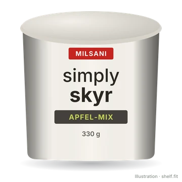 Illustration: simply skyr Apfel-Mix