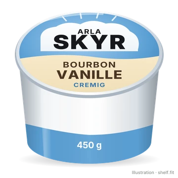 Illustration: Becher Arla Skyr Bourbon Vanille, 450 g