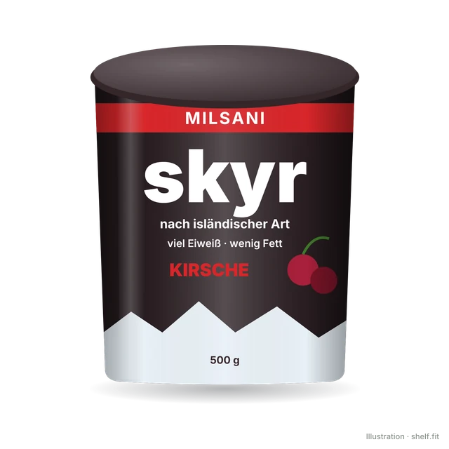 Illustration: Skyr Kirsche