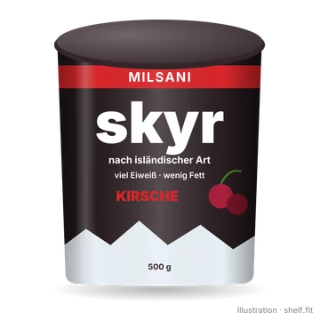 Illustration: Skyr Kirsche