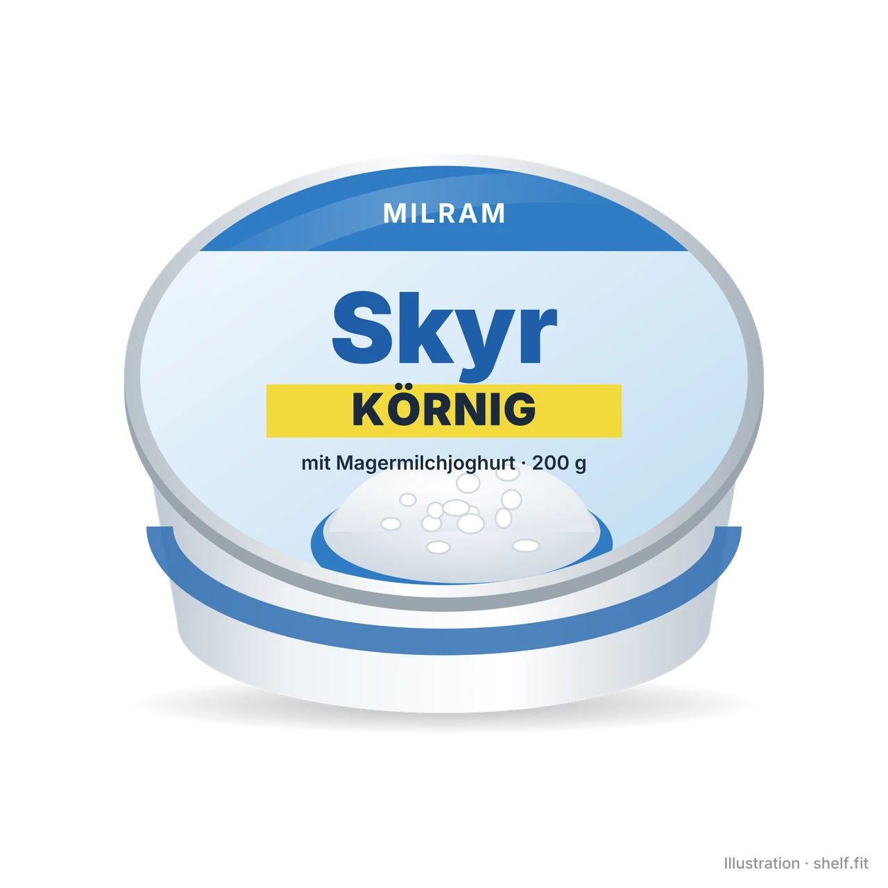 Illustration: Skyr Körnig