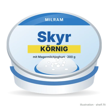 Illustration: Skyr Körnig