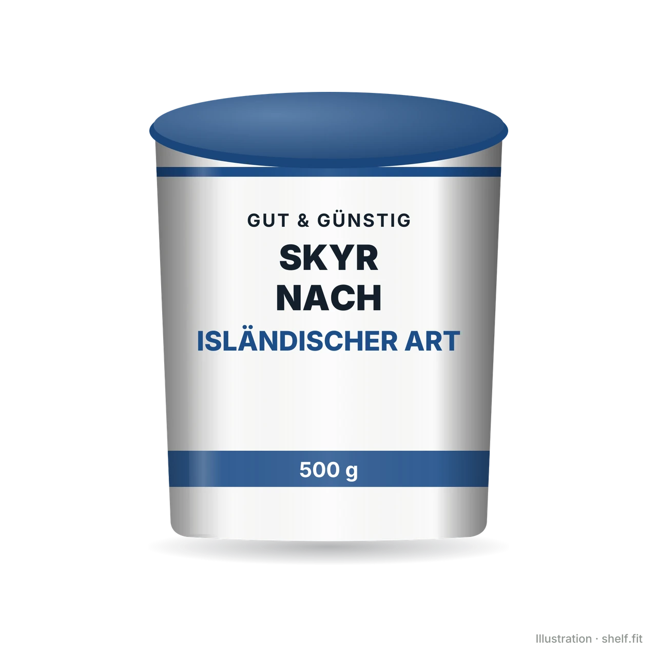 Illustration: Skyr nach isländischer Art