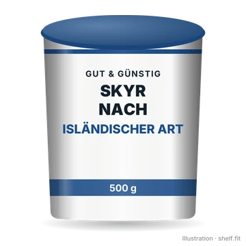 Illustration: Skyr nach isländischer Art