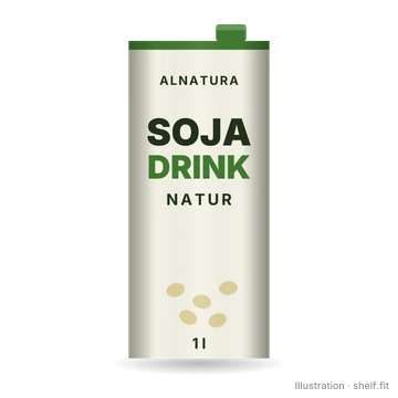 Illustration: Soja Drink Natur