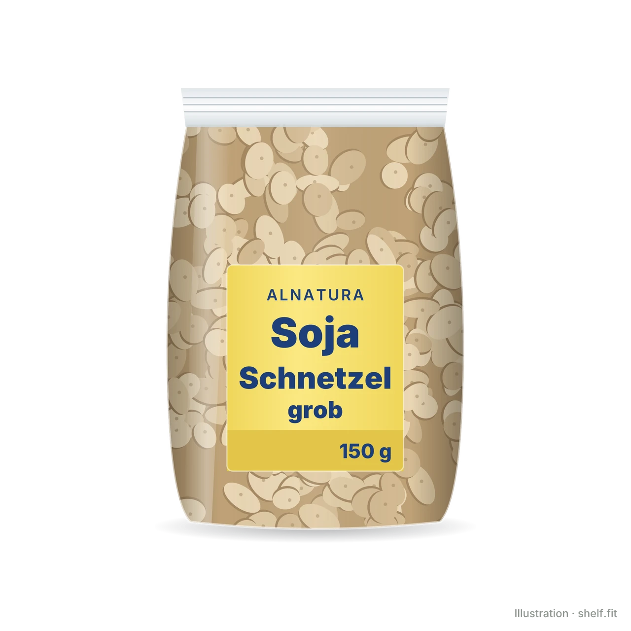 Illustration: Soja Schnetzel grob