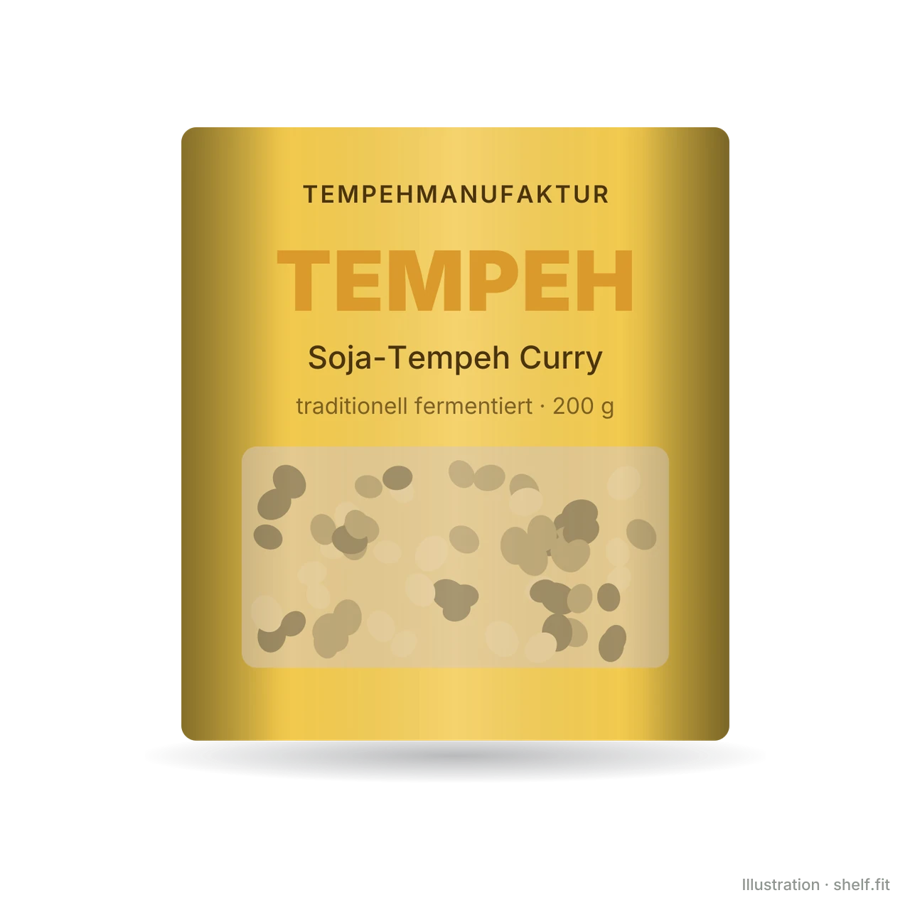 Illustration: Soja-Tempeh Curry