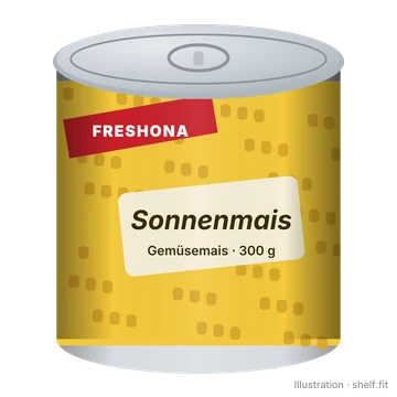 Illustration: Sonnenmais Gemüsemais