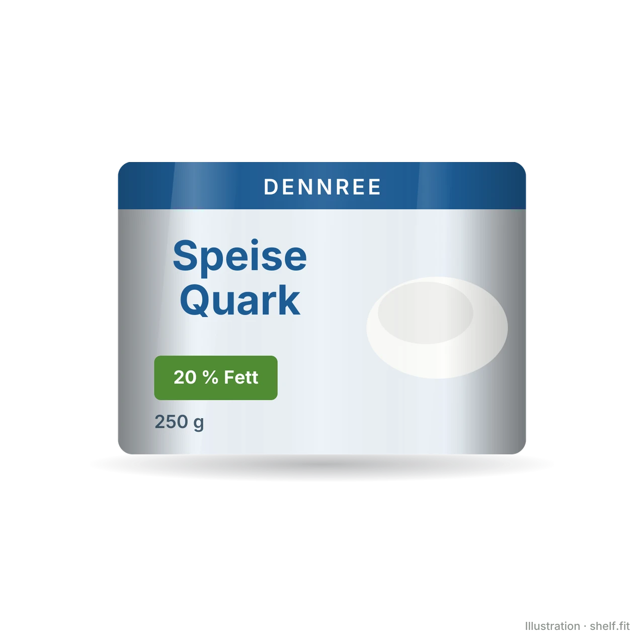 Illustration: Speisequark 20 % Fett i. Tr.