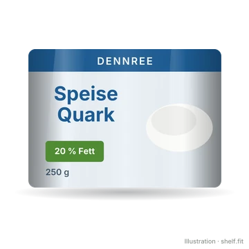 Illustration: Speisequark 20 % Fett i. Tr.