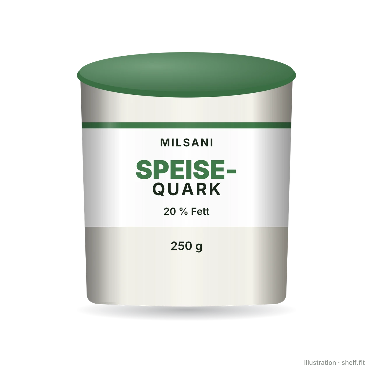 Illustration: Speisequark 20 % Fett