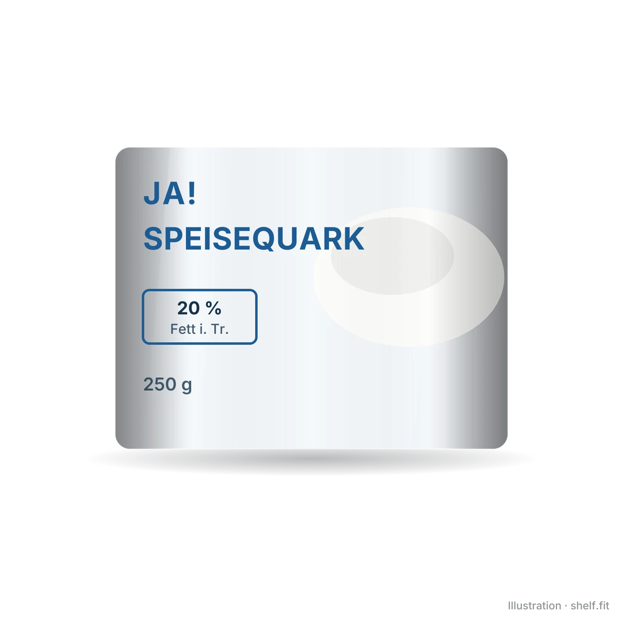 Illustration: Speisequark 20 % Fett i. Tr.