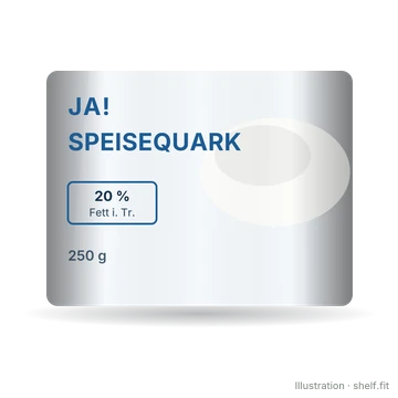 Illustration: Speisequark 20 % Fett i. Tr.