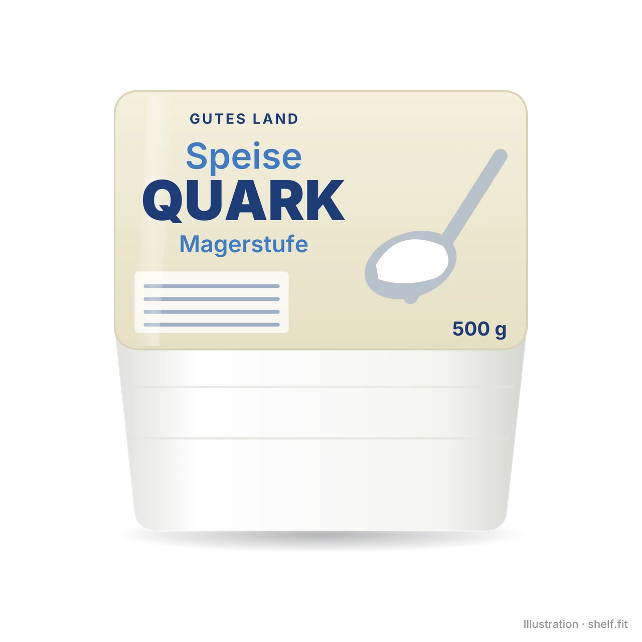 Illustration: Speisequark Magerstufe