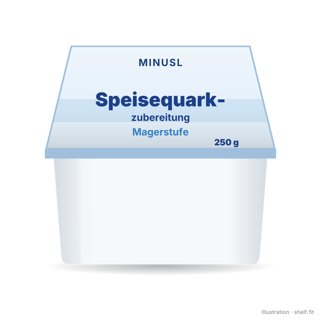 Illustration: Speisequarkzubereitung Magerstufe