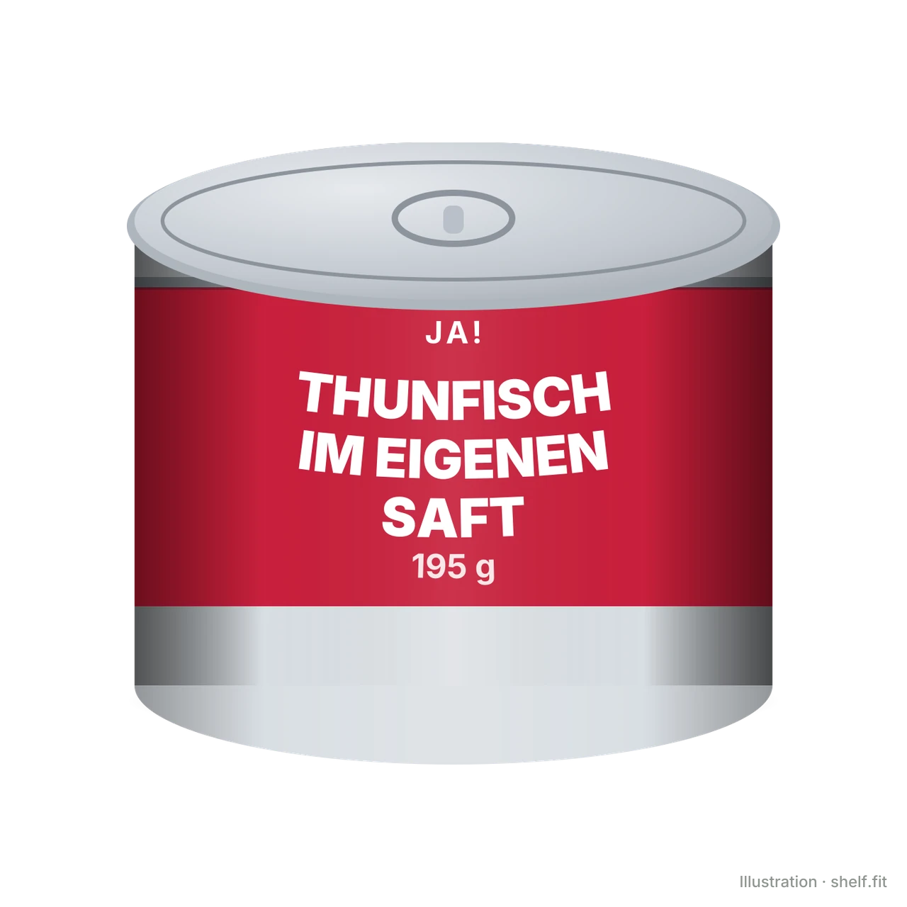 Illustration: Thunfisch im eigenen Saft