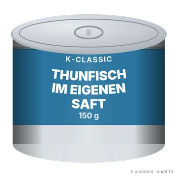 Illustration: Thunfisch im eigenen Saft