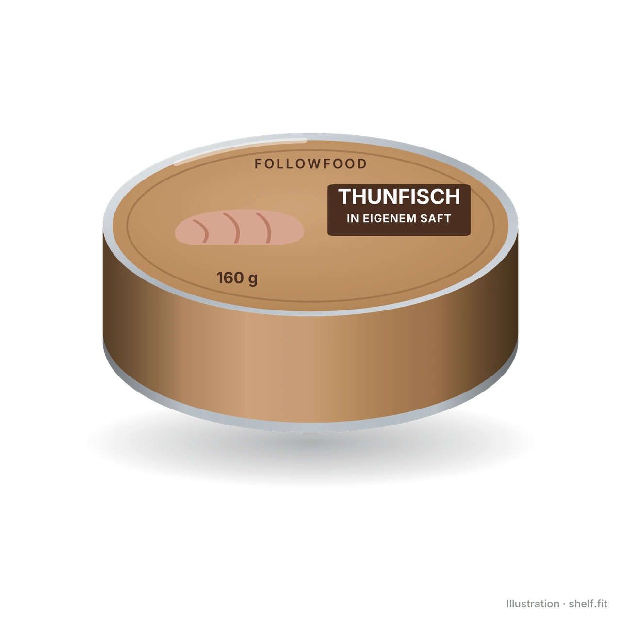 Illustration: Thunfisch in eigenem Saft