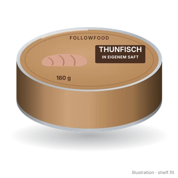 Illustration: Thunfisch in eigenem Saft