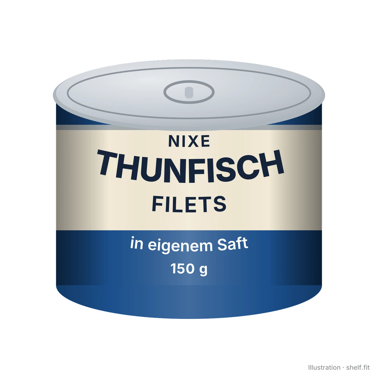Illustration: Thunfischfilets in eigenem Saft