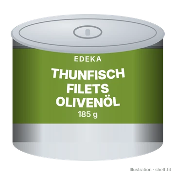Illustration: Thunfischfilets in Olivenöl
