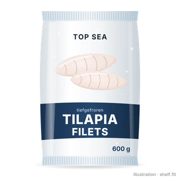 Illustration: Beutel Top Sea Tilapia Filets, 600 g