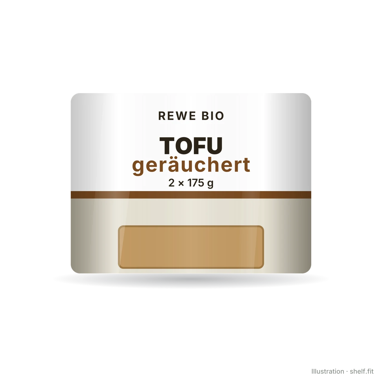 Illustration: Tofu Geräuchert