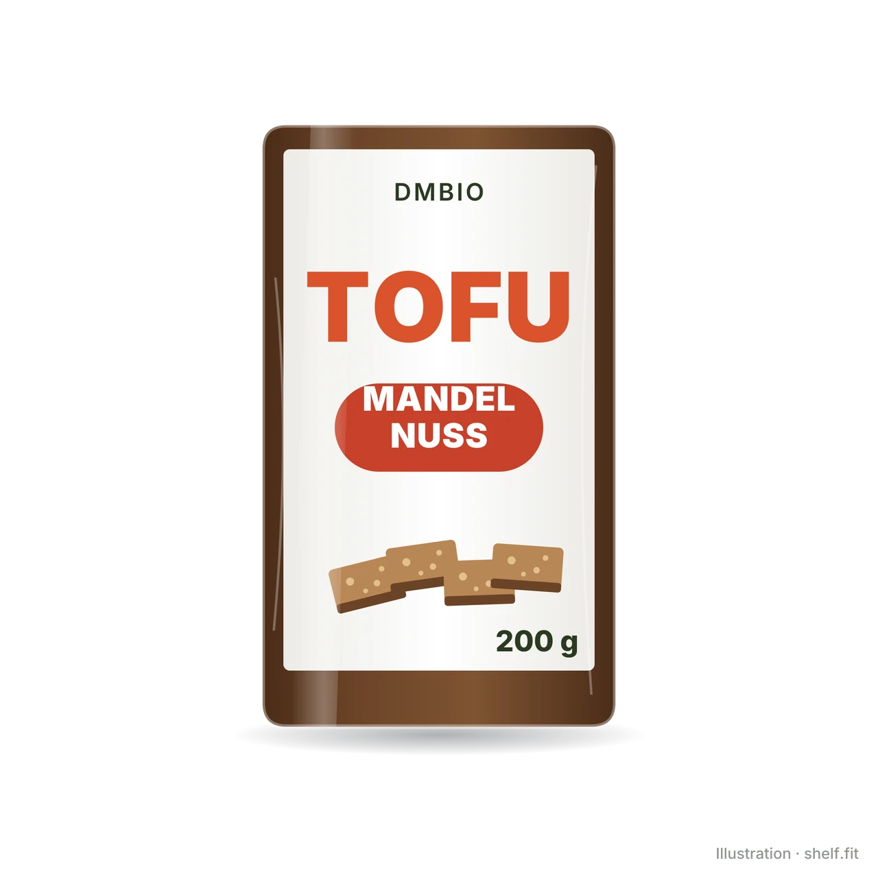 Illustration: Tofu Mandel Nuss