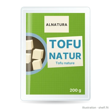 Illustration: Packung Alnatura Tofu Natur, 200 g