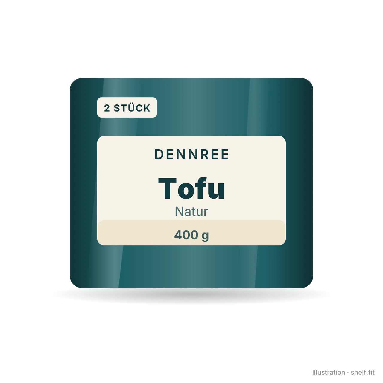 Illustration: Tofu Natur