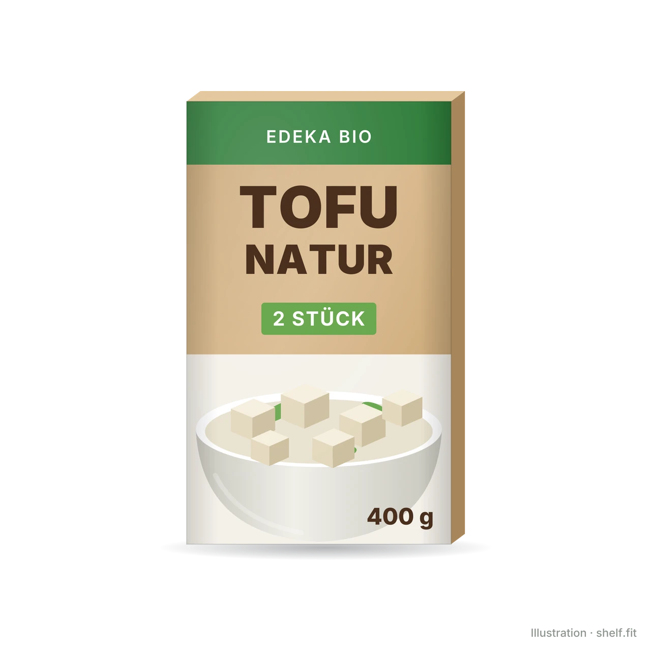 Illustration: Tofu Natur
