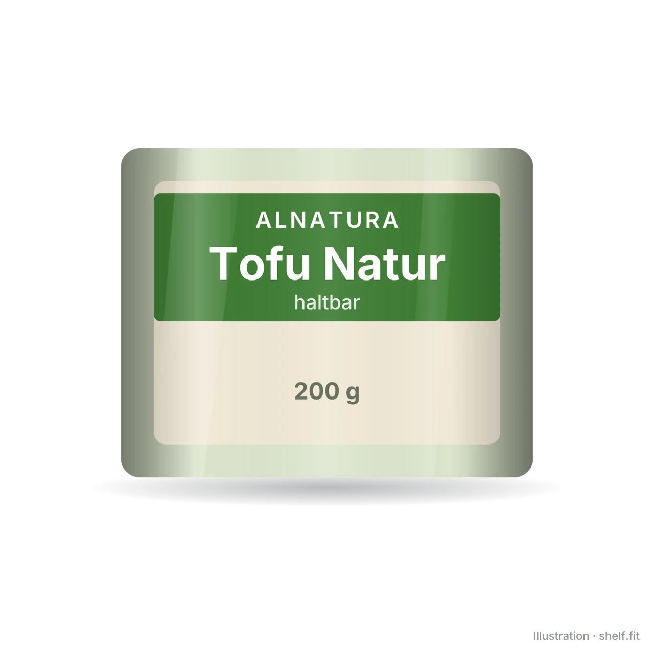 Illustration: Tofu Natur haltbar