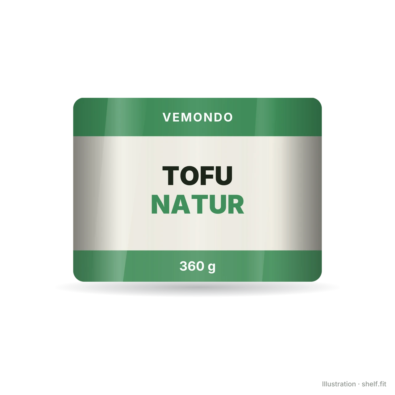 Illustration: Tofu Natur