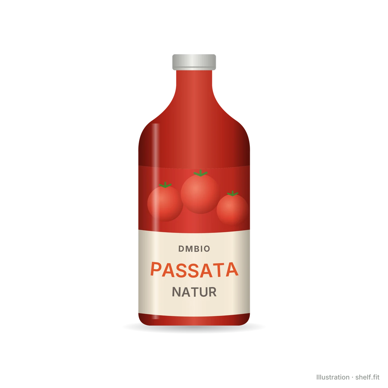 Illustration: Tomaten Passata natur