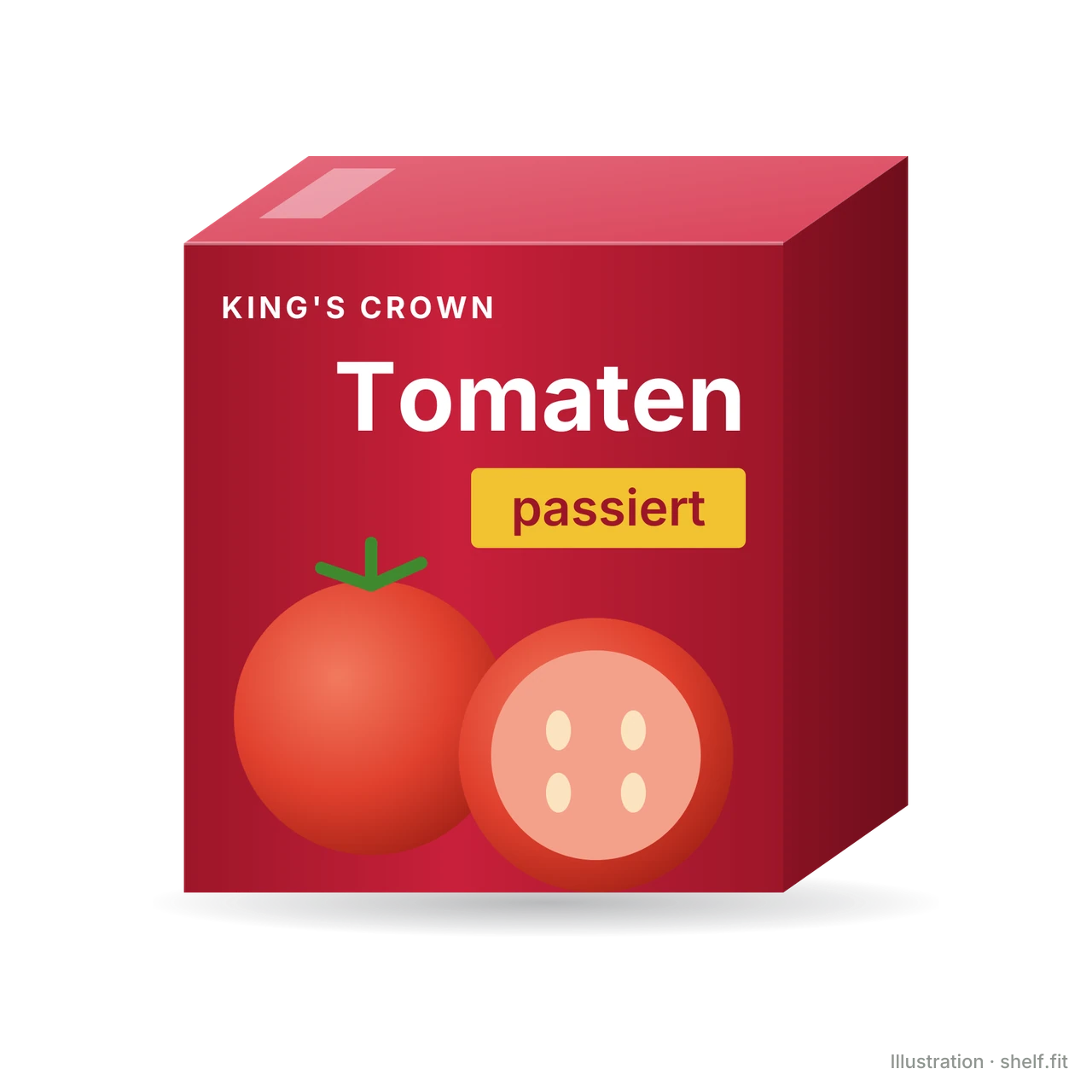 Illustration: Tomaten, passiert