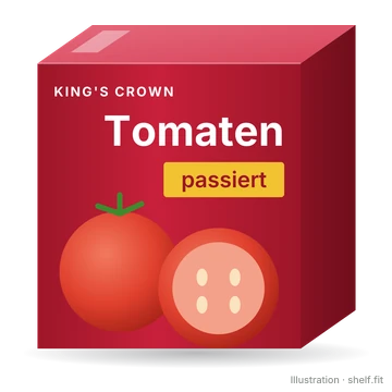 Illustration: Tomaten, passiert