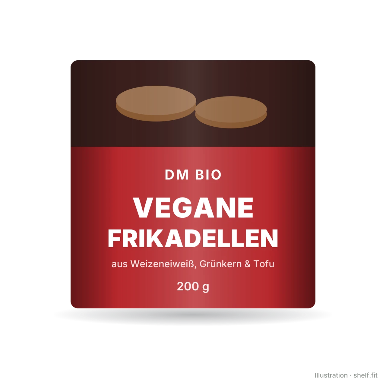 Illustration: Vegane Frikadellen