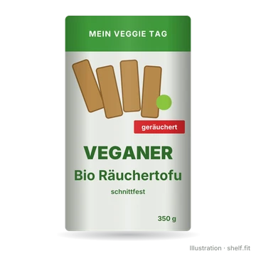 Illustration: Veganer Bio Räuchertofu
