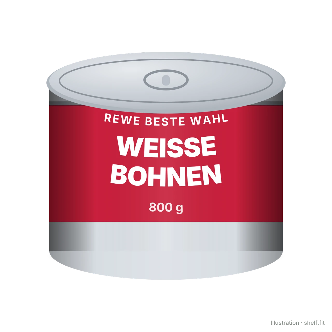 Illustration: Weiße Bohnen