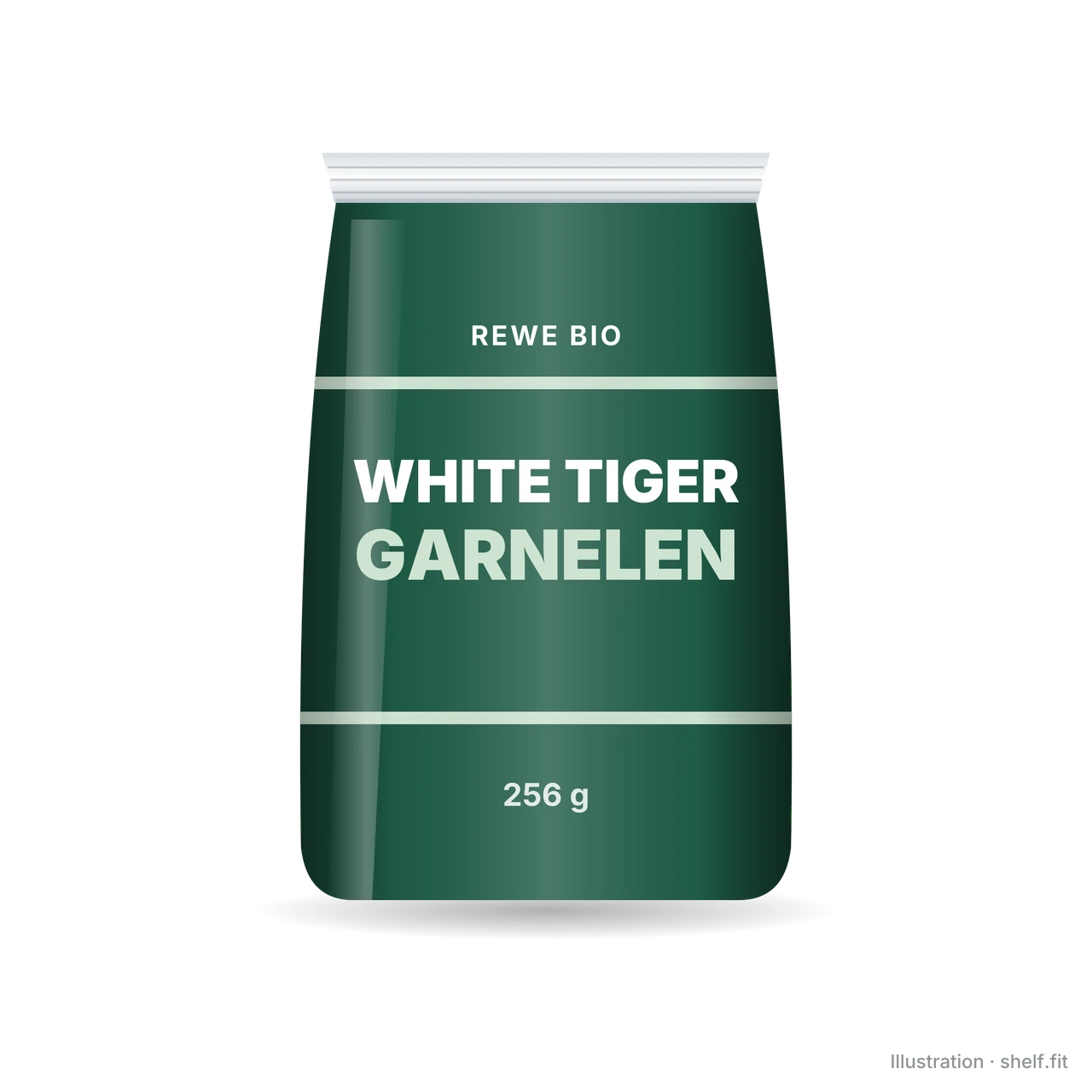 Illustration: White Tiger Garnelen