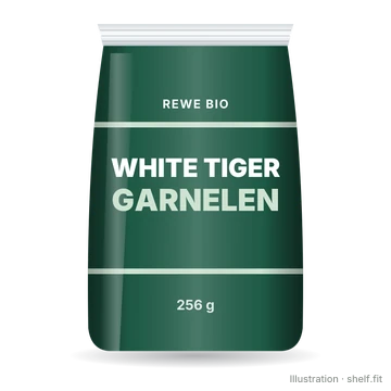 Illustration: White Tiger Garnelen